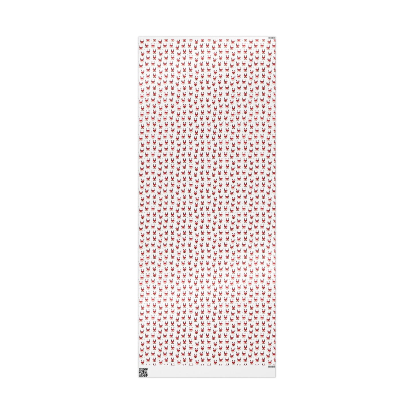 Kids Friendly Deer Holiday Gift Wrapping Paper