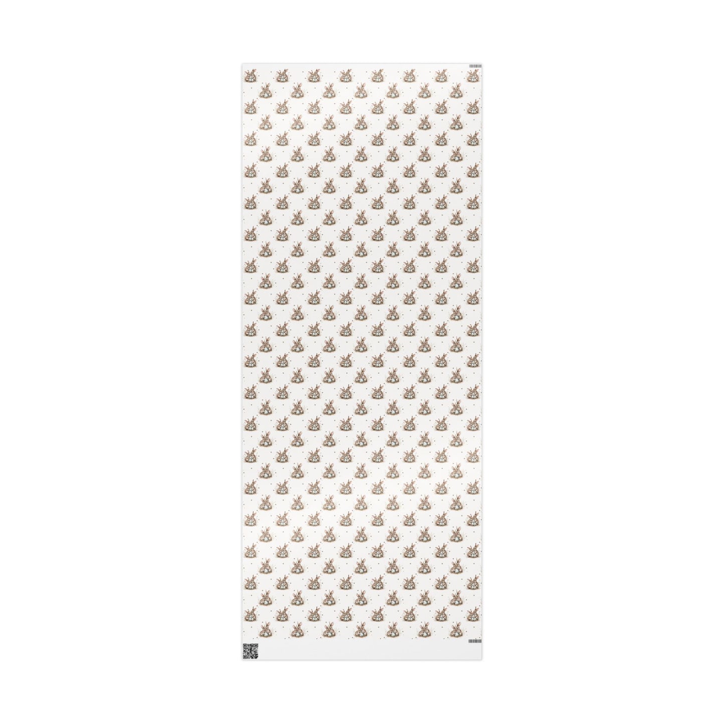 Innocent & Sweet Bunny Rabbit & Eggs Gift Wrapping Paper for Easter Gifts