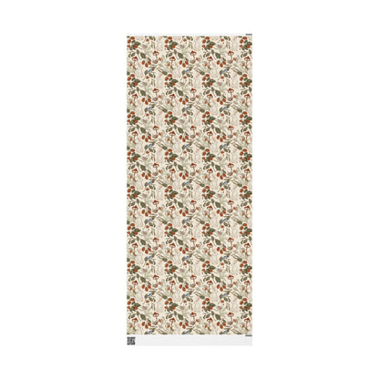 Tea Party Botanical Gift Wrapping Paper