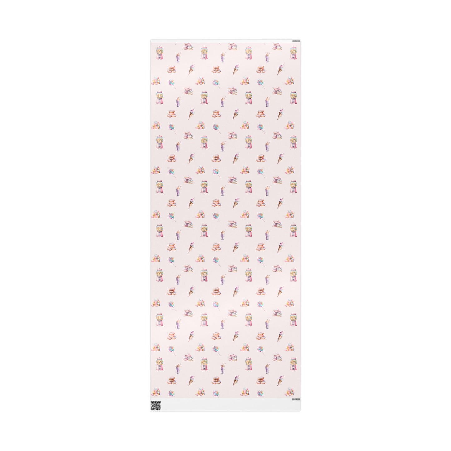 Playful Pink Candy Gift Wrapping Paper