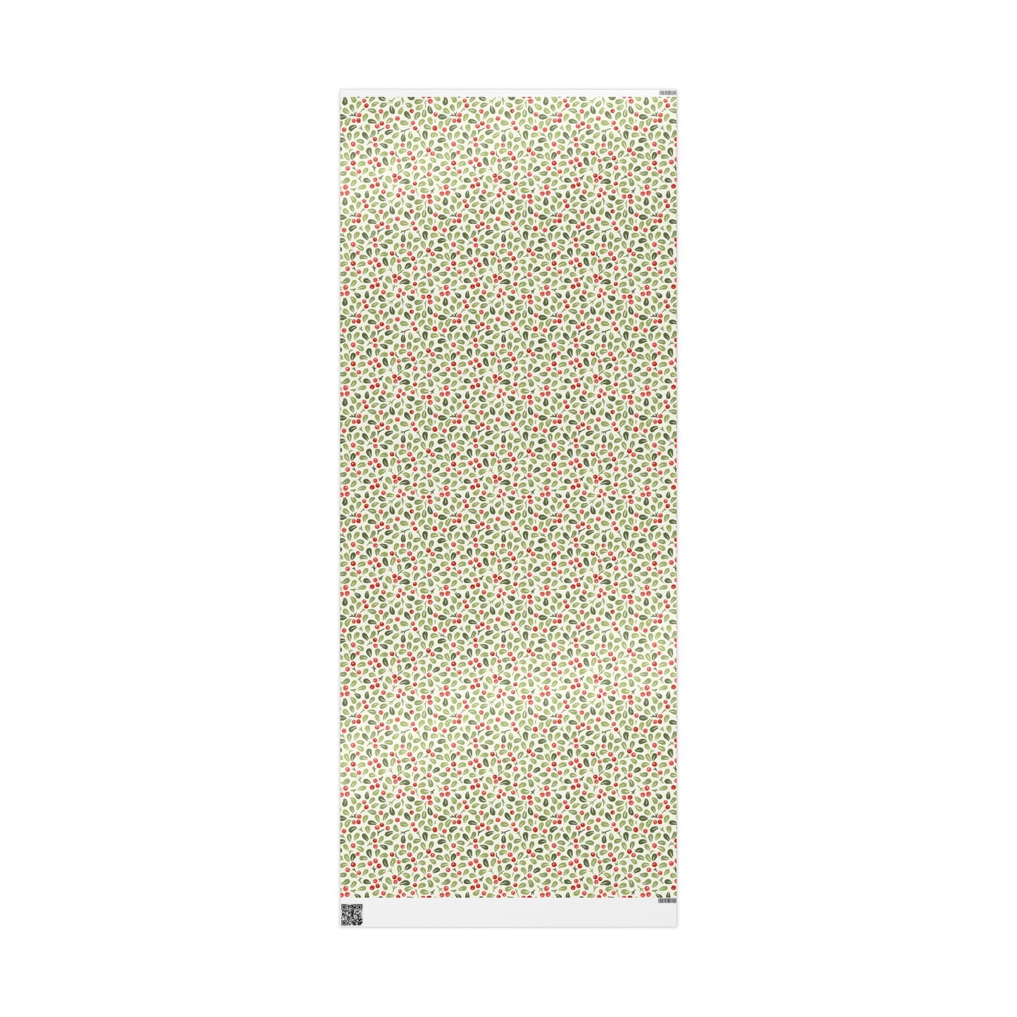 Retro Lovely Mistletoe Gift Wrapping Paper