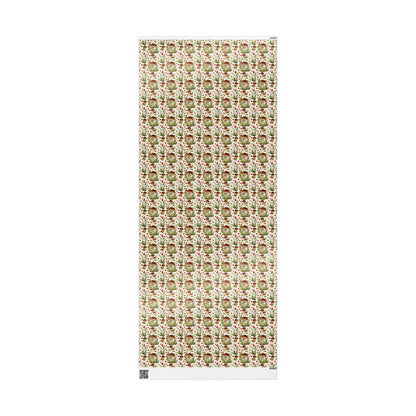 Cremini Mushroom Wrapping Papers - Cremini Mushroom Cottagecore Design Gift Wrap Paper