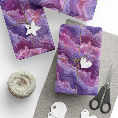 Mystic Amethyst Gift Wrapping Paper