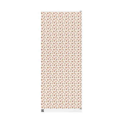 Cozy Festive Drink Desgin Holiday Gift Wrapping Paper