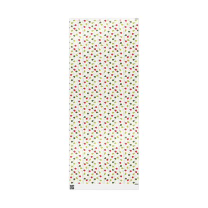 Retro Christmas Lights Gift Wrapping Paper