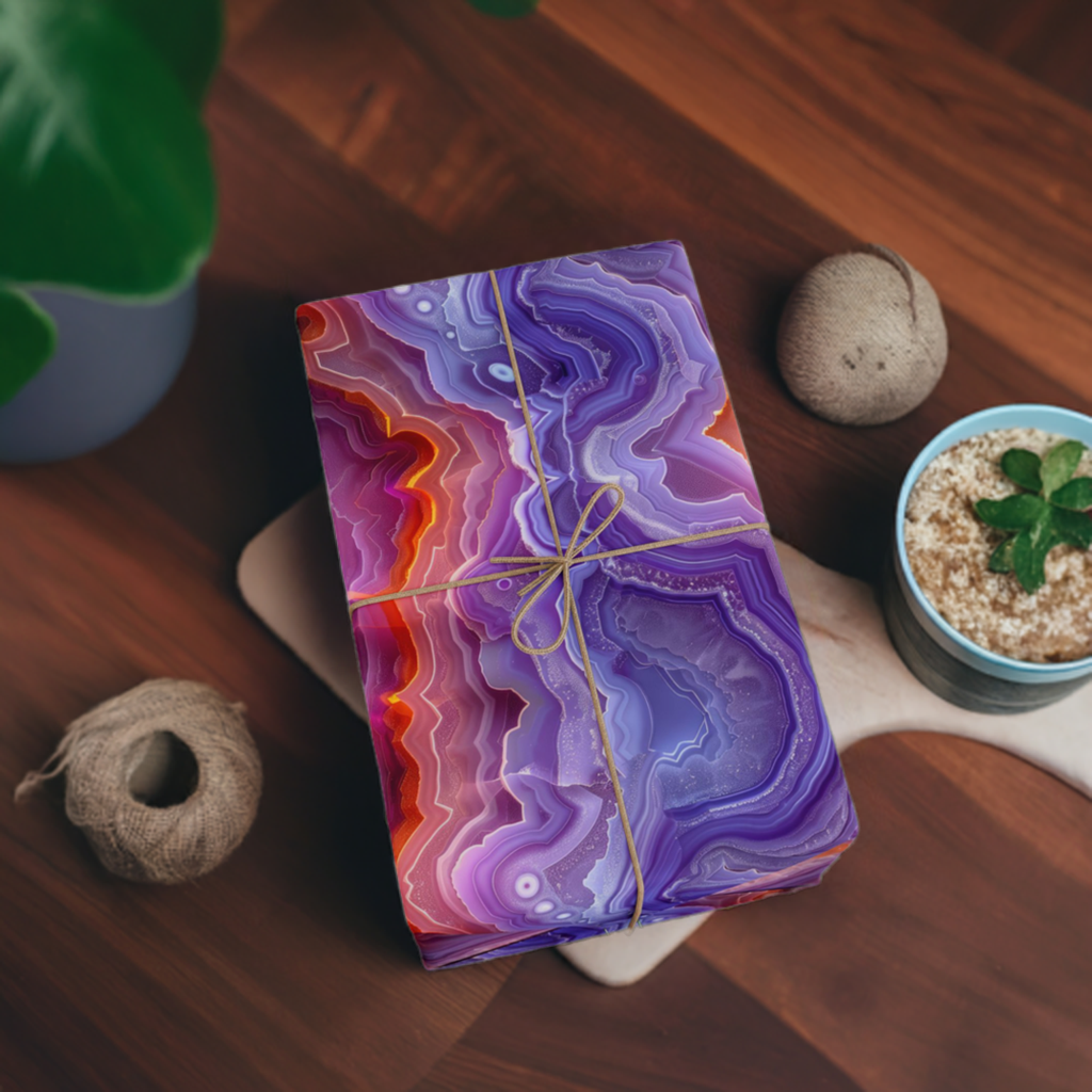 Spicy Amethyst Gift Wrapping Paper