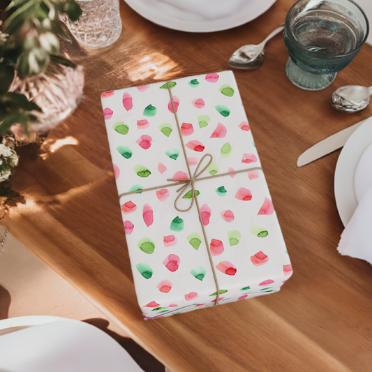 Vibrant Dots Gift Wrapping Paper