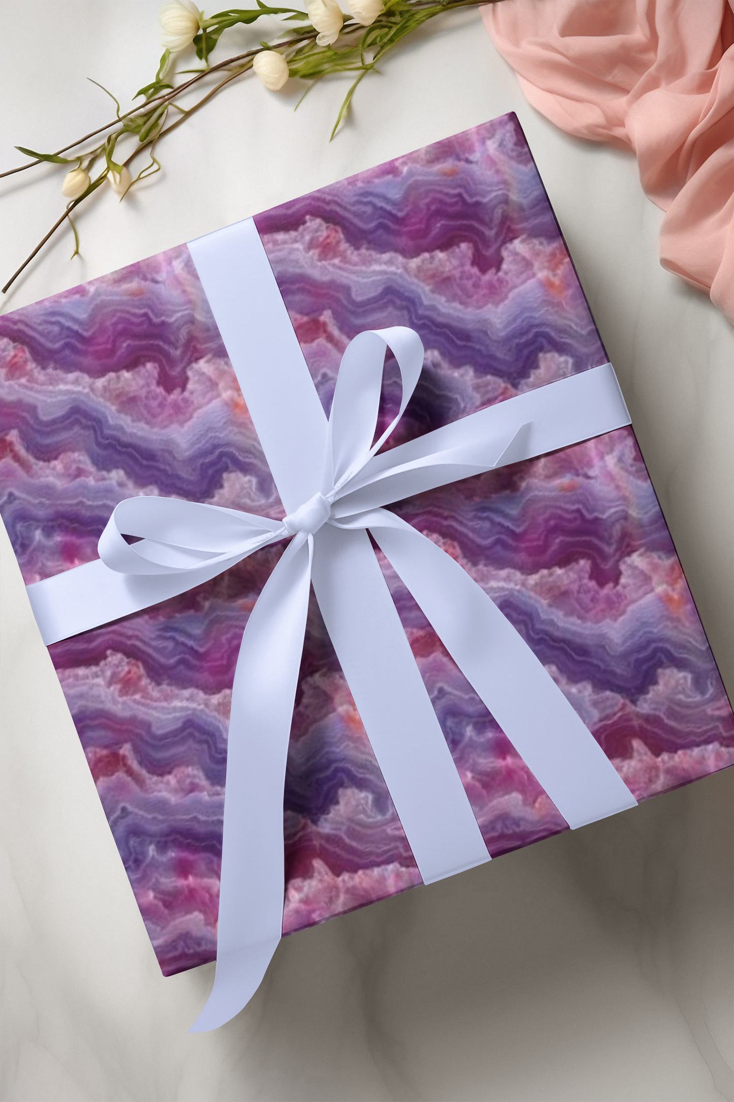 Mystic Amethyst Gift Wrapping Paper